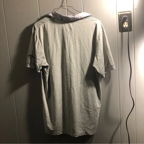 Light Gray Callaway Polo Shirt - Picture 4 of 4